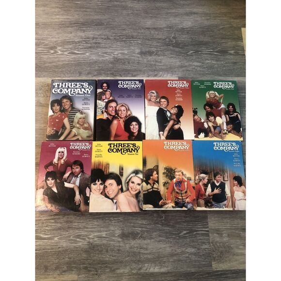 Three’s Company  DVD Series - Season 1-8 John Ritter ,  Suzanne Somers - Picture 1 of 16